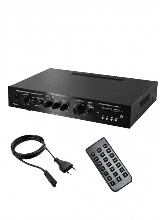 Усилитель звука на 6 каналов с Bluetooth, FM Орбита OT-SPA02